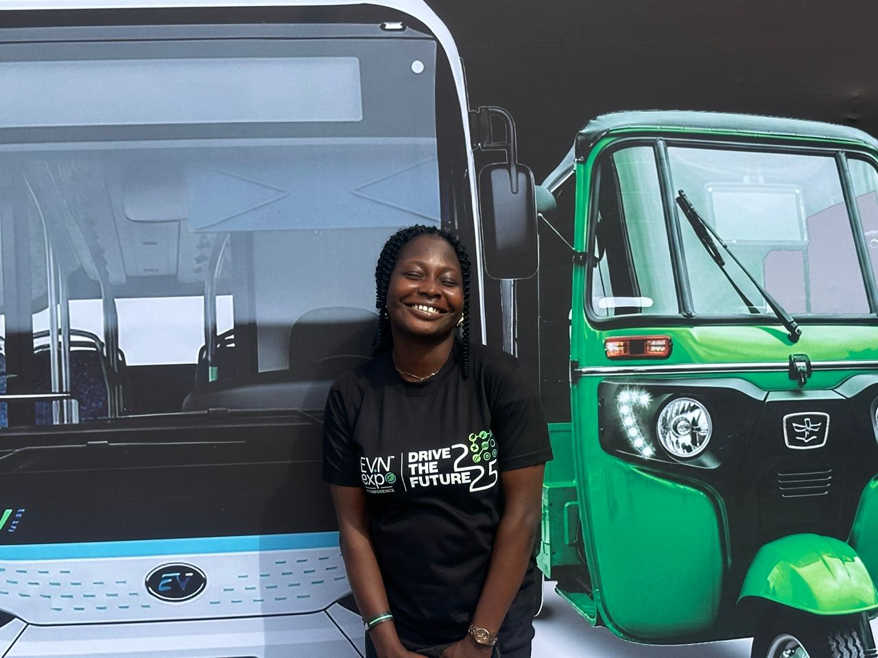 Modern sustainable transportation in a city